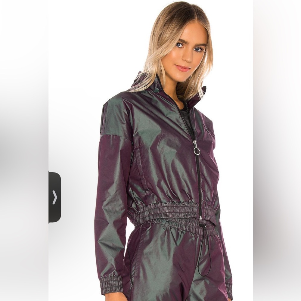 Puma Iridescent Cropped Jacket - Women’s Sz Small